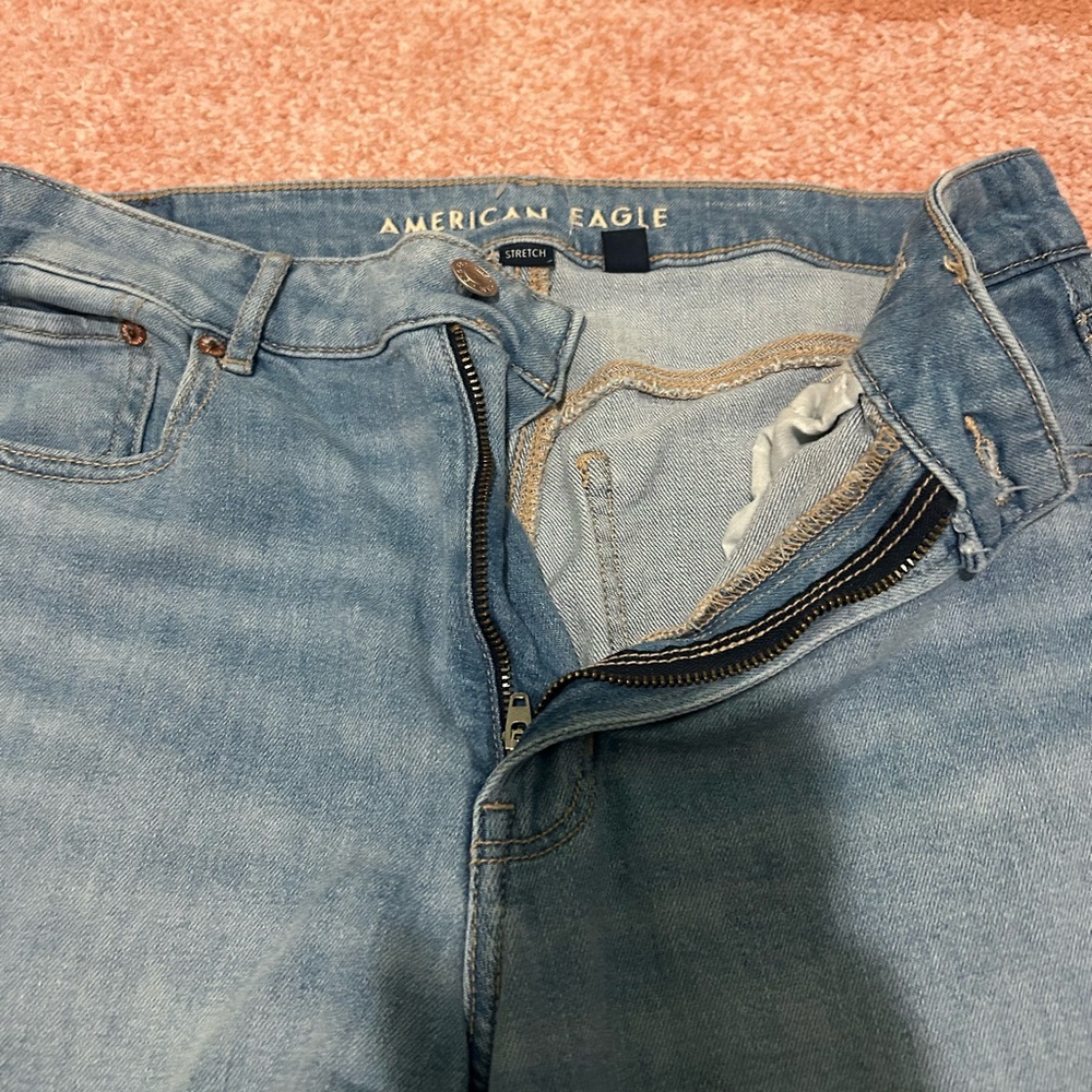 American Girl High Rise Blue Jeans